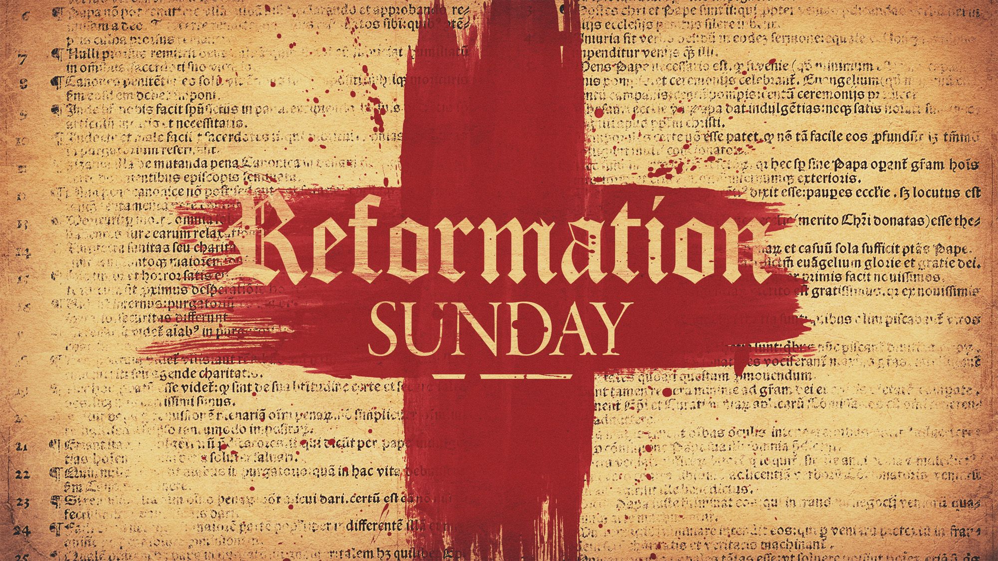 Sunday Worship: Reformation Sunday