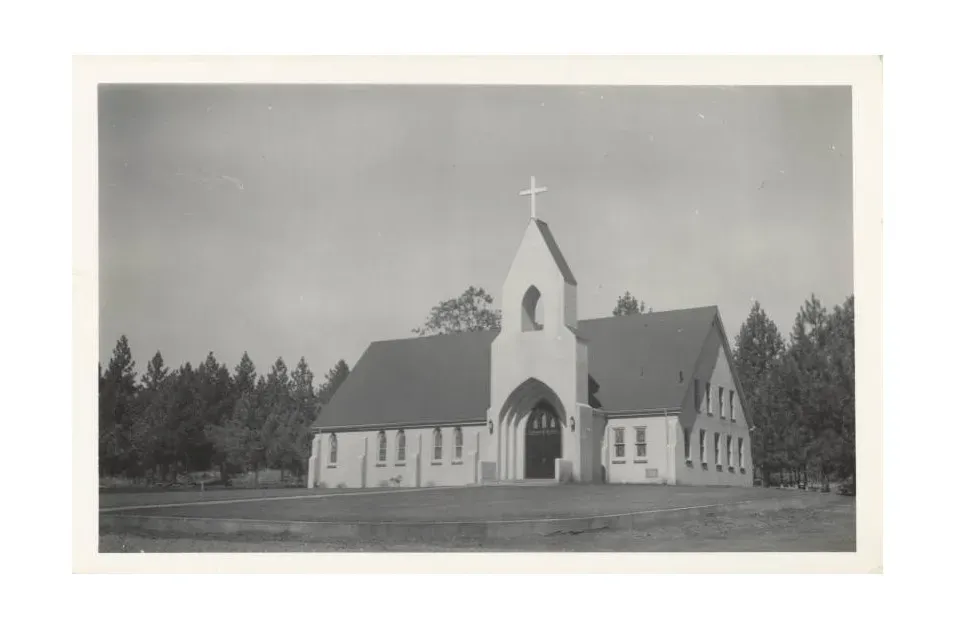 1947 Paradise Lutheran church exterior