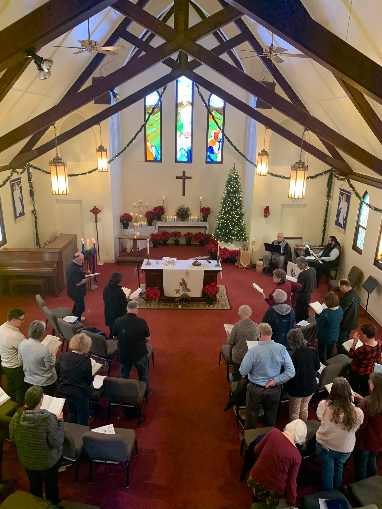 Christmas 2019 worship singing service